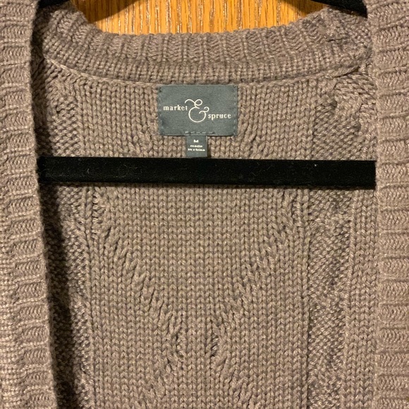 Elbow patch Cardigan - Picture 3 of 5